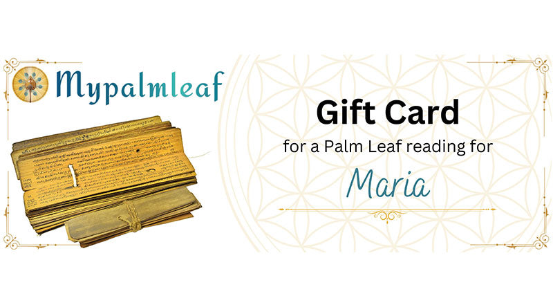 Gift a Palm Leaf Reading with Our Voucher